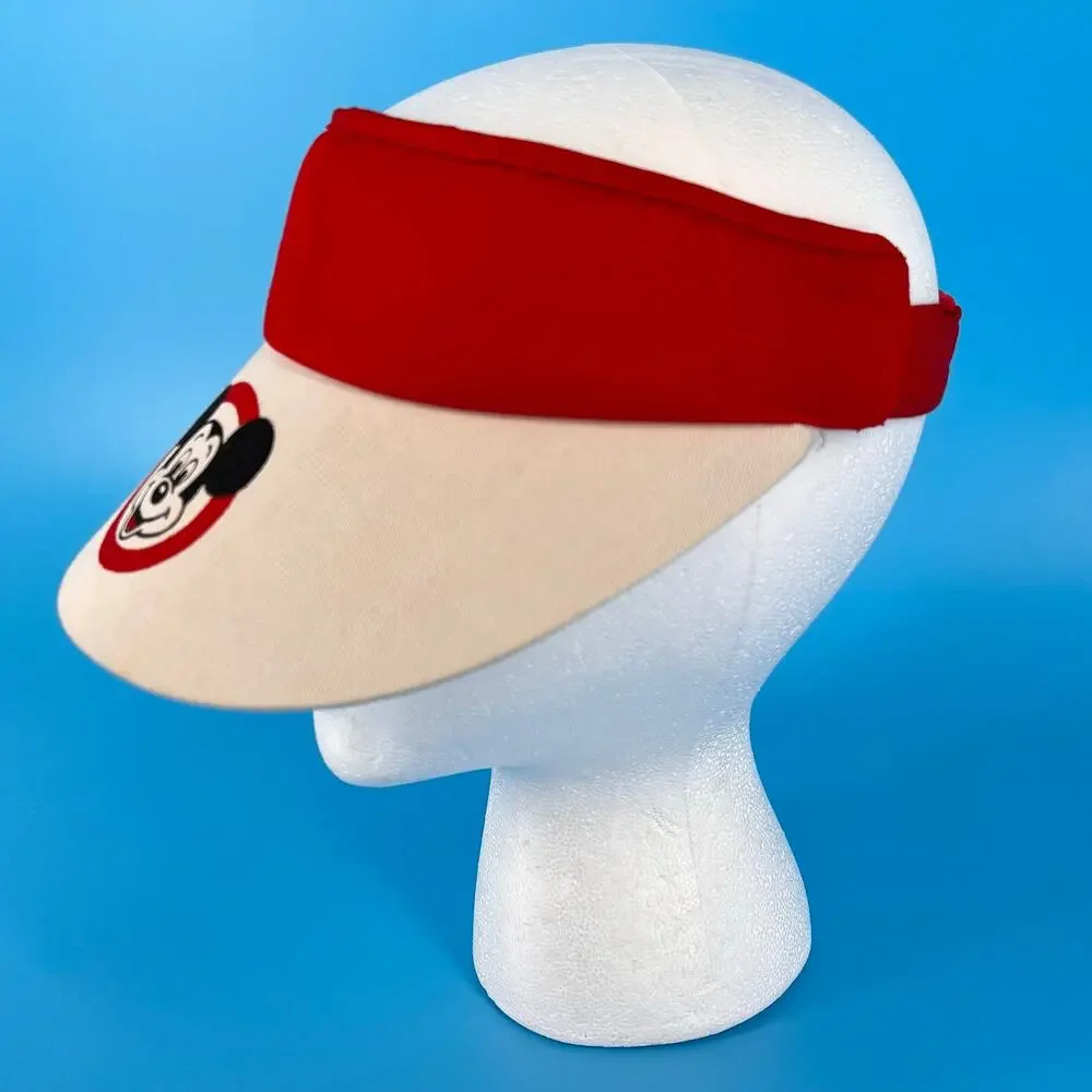 70s Mickey Mouse Sun Visor Disneyland Disney World Souvenir 1970s Vintage Unworn